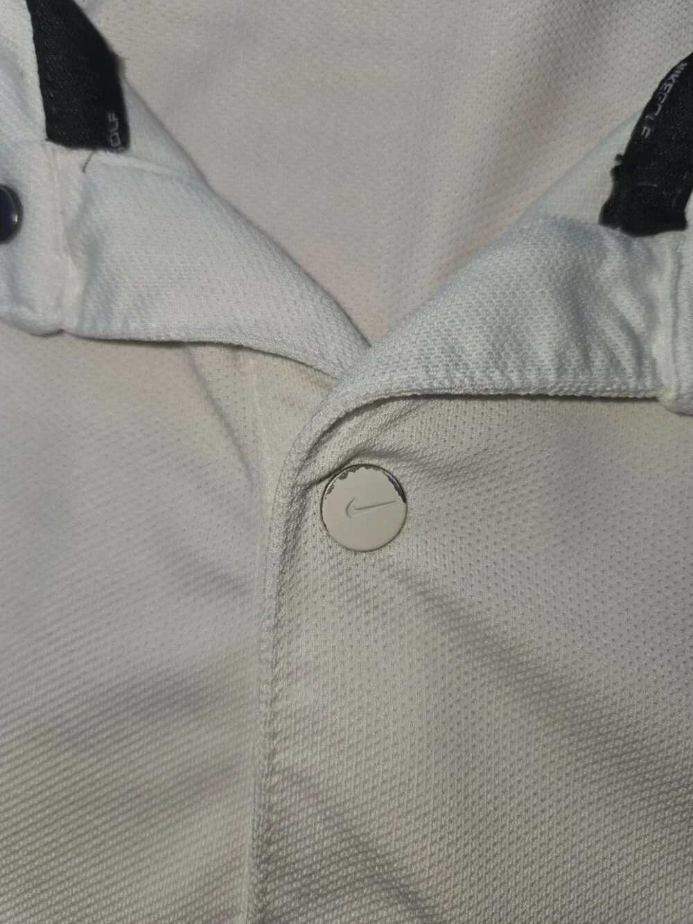 Nike Golf White Dri-Fit Modern Fit Polo Shirt XL